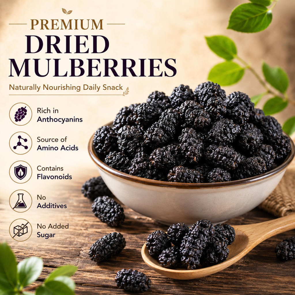 "Premium Highland Dried Mulberries | Care For Your Daily Health! ✨Limited Time Offer!"-LT