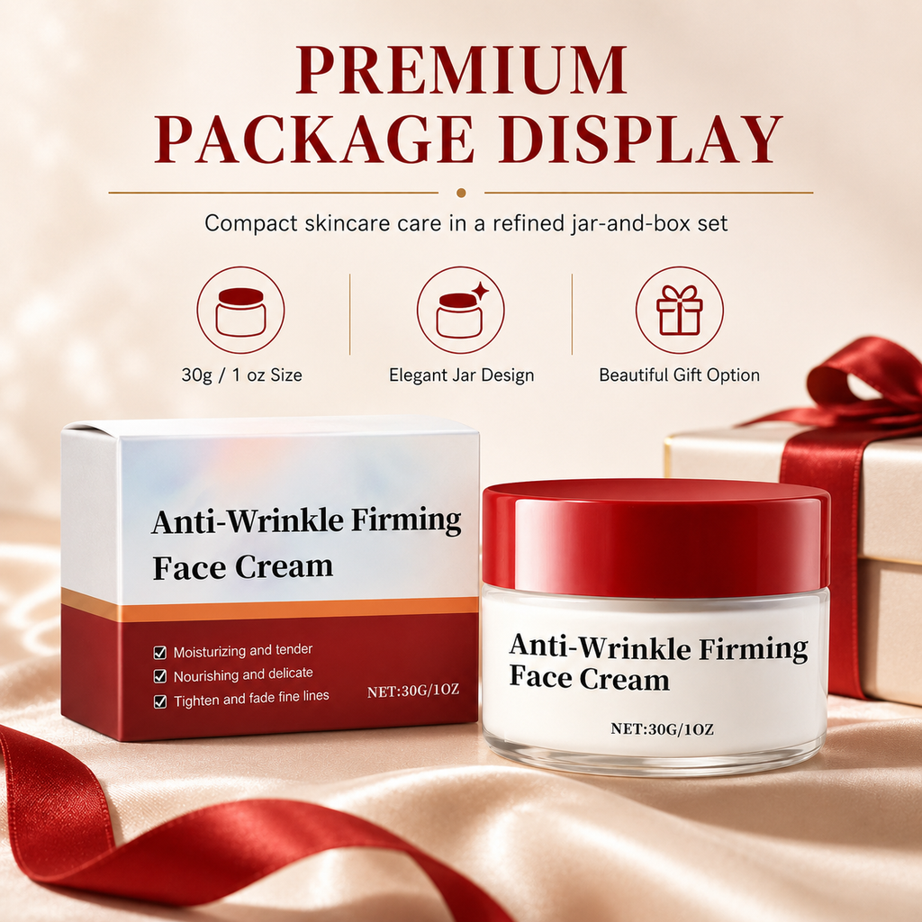💖 Anti-Wrinkle Firming Face Cream | Hydrating & Nourishing Moisturizer | Helps Improve Skin Elasticity & Smooth Fine Lines-KPL