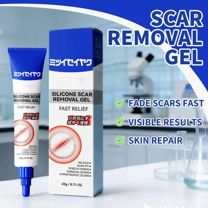 ✨ Advanced Silicone Gel | Professional Invisible Repair for Fine Lines, Acne Scars, Surgical Marks & Stretch Marks 🧪 LGZ