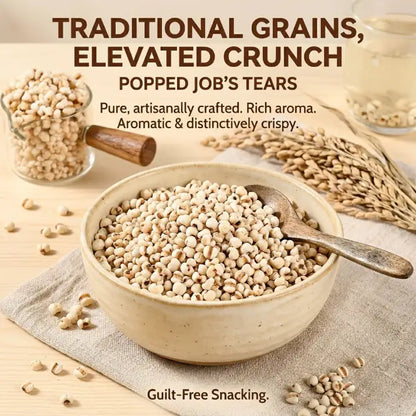 "Premium Roasted Coix Seeds — Crunchy, Healthy, & Perfect for Snacking! 🌾 Limited Time Offer!"-VIM