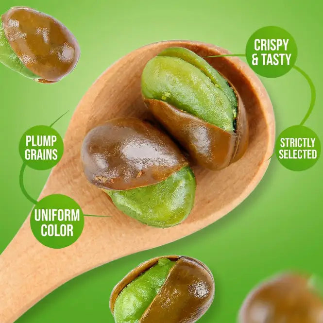 Crispy Highland Green Heart Fava Beans- Natural Ingredients, Nutrient Packed, Zero Guilt-VIM