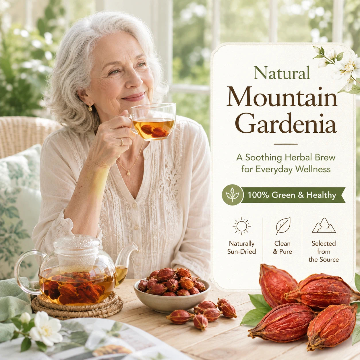 😋100% Green & Healthy Herbal Infusion-🍃A Great Companion for Cardiovascular Wellness-YOY
