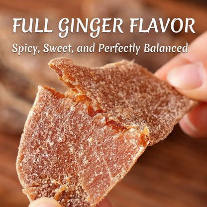 Old Craft Brown Sugar Ginger Chews, Raw Ginger Wellness Treat-SUY