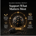 🖤 Balance Glucose Levels & Guard Heart Vessels – All-Natural Mulberry & Black Sesame Wellness Balls-ZRT