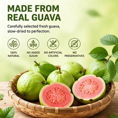 Premium Dried Guava Slices – Chewy, Nutritious, & Perfect for Daily Snacking! 🍈 Limited Time Offer!-KPL
