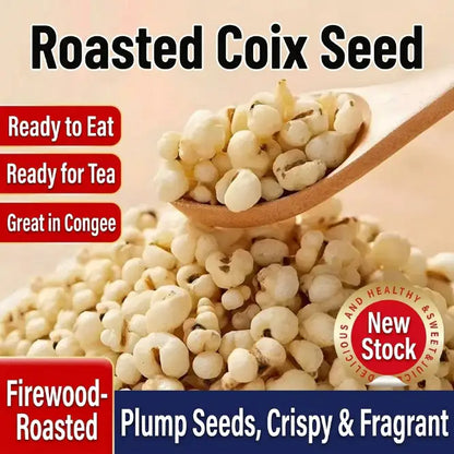 "Premium Roasted Coix Seeds — Crunchy, Healthy, & Perfect for Snacking! 🌾 Limited Time Offer!"-VIM