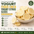 Yogurt Freeze-Dried Citrus Slices Crispy. Creamy. Naturally Delicious-SUY