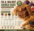 Fig & Walnut Healthy Snack Bars | High Fiber Natural Treat-SUY