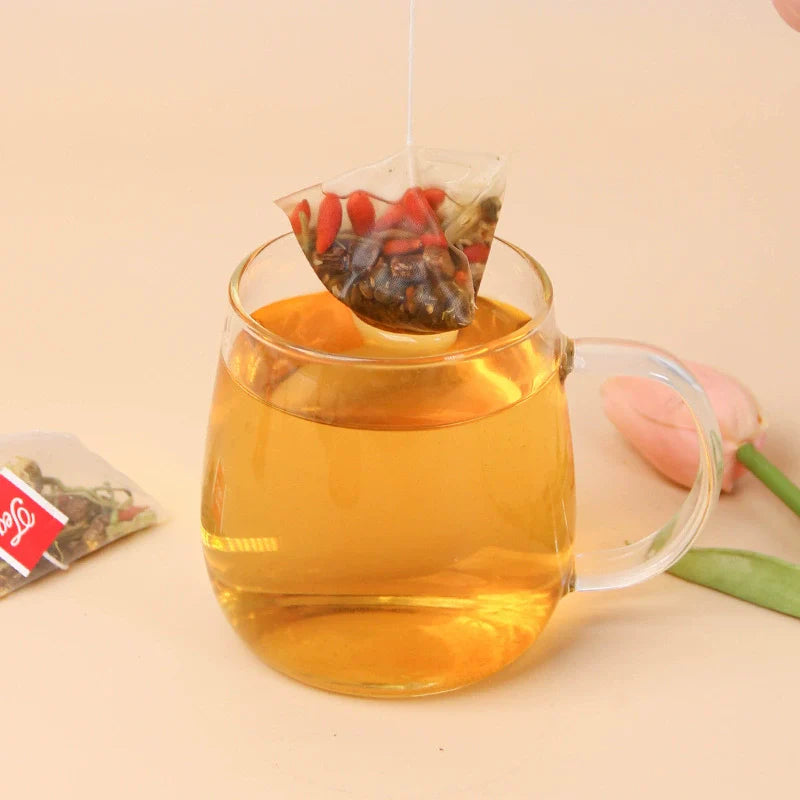 Chrysanthemum,Goji Berry & Cassia Seed Tea helps you get back to your peak performance-YOY
